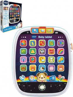 Vtech Baby tablet interaktivn naun na baterie Svtlo Zvuk CZ