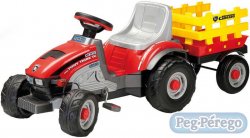 PEG PÉREGO TONY TIGRE šlapací řetězový traktor pro děti [997031]