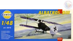 SMĚR Model letadlo Albatros D III 1:48 (stavebnice letadla) [75325]