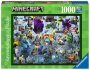 RAVENSBURGER Puzzle Challenge Minecraft 1000 dílků 70x50cm sklád