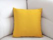 Bavlněný povlak na polštář - žlutooranžová Bavlněný povlak na polštář - žlutooranžová