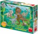 DINO Puzzle Jursk svt (Jurassic World) 66x47cm baby skldaka