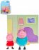 Prastko Peppa Pig hern set 2 figurky s tmatickm pozadm 3 dr