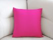 Bavlněný povlak na polštář - sytě růžová Bavlněný povlak na polštář - sytě růžová