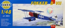 SMĚR Model letadlo Fokker D-VII 1:48 (stavebnice letadla) [75320]
