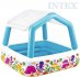 INTEX Bazn dtsk nafukovac se stkou ocen 157x157x122cm t
