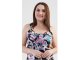 Dmsk non koile na ramnka Melanie tmav modr 4XL