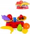 Vha kuchysk 25cm baby hern set se zvam a ovocem plast v s