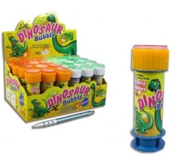 Vt bublifuk Dinosaurus 11 cm 60 ml s hrkvkou