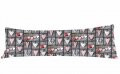 Povlak na dlouh polt 45x120cm - Retro styl srdce