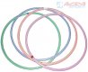 ACRA Obruč gymnastická hula hoop 60cm dětský fitness kruh 4 barv