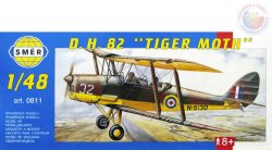 SMĚR Model letadlo D.H.82 Tiger Moth 1:48 (stavebnice letadla) [75305]