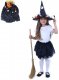 KARNEVAL aty halloween arodjnice suknka tutu + klobouk KOST