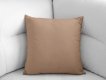 Bavlněný povlak na polštář - tmavě béžová Bavlněný povlak na polštář - tmavě béžová