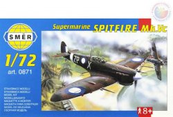 SMĚR Model letadlo Supermarine Spitfir 1:72 (stavebnice letadla) [75317]