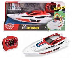 DICKIE RC lo Sea Cruiser na vyslaku 2,4GHz do vody na baterie