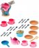 Baby dtsk barevn ndob holi velk sada 29ks v sce plast