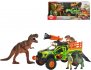 DICKIE Auto ternn Ford Raptor hern set s figurkou a 3 dinosau