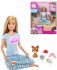 MATTEL BRB Barbie wellness a meditace set panenka s pejskem a do