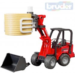 BRUDER 02192 Naklada Schaffer 2630 set s kletmi a balkem sl