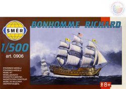 SMĚR Model loď Bonhomme Richard 1:500 (stavebnice lodě) [75362]