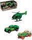 Teamsterz lov dinosaur set 2 auta s vrtulnkem na baterie Svtl