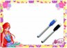 AKIM Tabulka oboustrann strateln WinX Club A4 set se 2 popiso