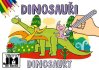 JIRI MODELS Omalovnky A5 Dinosaurus