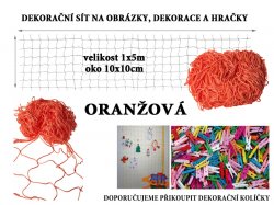 Oranov dekoran s 5x1m oko 10x10cm