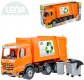 LENA Auto Mercedes Arocs popelsk 54cm set s popelnic a konte