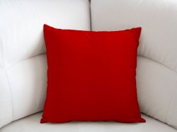 Bavlnn povlak na polt - syt erven