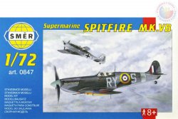 SMĚR Model letadlo Supermarine Spitfire MK. VB 1:72 (stavebnice
