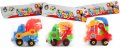 Auto barevn stavebn roubovac set se 2 nstroji 3 druhy plast