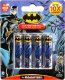 Baterie Batman AA (LR6) Alkaline 1,5V set 4ks na kartě