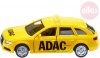 SIKU Auto osobní servisní žluté ADAC BMW 520i Touring model kov