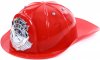 Helma hasičská dětská přilba na hlavu s odznakem malý hasič plas