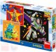 DINO Puzzle Toy Story (Pbh hraek) 18x18cm skldaka 3x55 dl