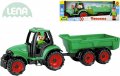 LENA Truckies traktor funkn s vlekou 32cm set s pankem v kr
