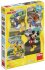 DINO Puzzle Mickey Mouse ve městě 4x54 dílků 13x19cm skládačka v