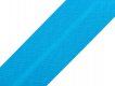Šikmý proužek bavlněný 20mm - modrá tyrkysová