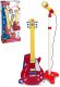 BONTEMPI Set dětská rocková kytara + stojanový mikrofon na bater