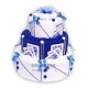 Textilní dort pro muže narozeniny tmavě modrá - karty