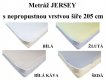 Metr jersey s nepropustnou vrstvou e 205 cm