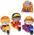 Sktr baby set s postavikou 11cm zptn nataen 3 druhy plast