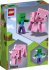 LEGO MINECRAFT Velk figurka Prase a mal zombie 21157 STAVEBNIC