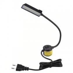 LED pracovn lampa k icmu stroji 30 LED s magnetem - ern