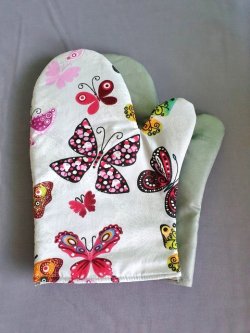 Kuchysk chapky s teflonem Motli na ed