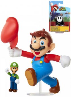 Figurka Nintendo Super Mario 7cm plastov postavika se stojnke