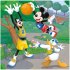 DINO Puzzle 3x55 dlk Mickey a Minnie sportovci 18x18cm sklda