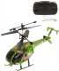 RC Vrtulnk army vojensk 20cm na vyslaku na baterie USB